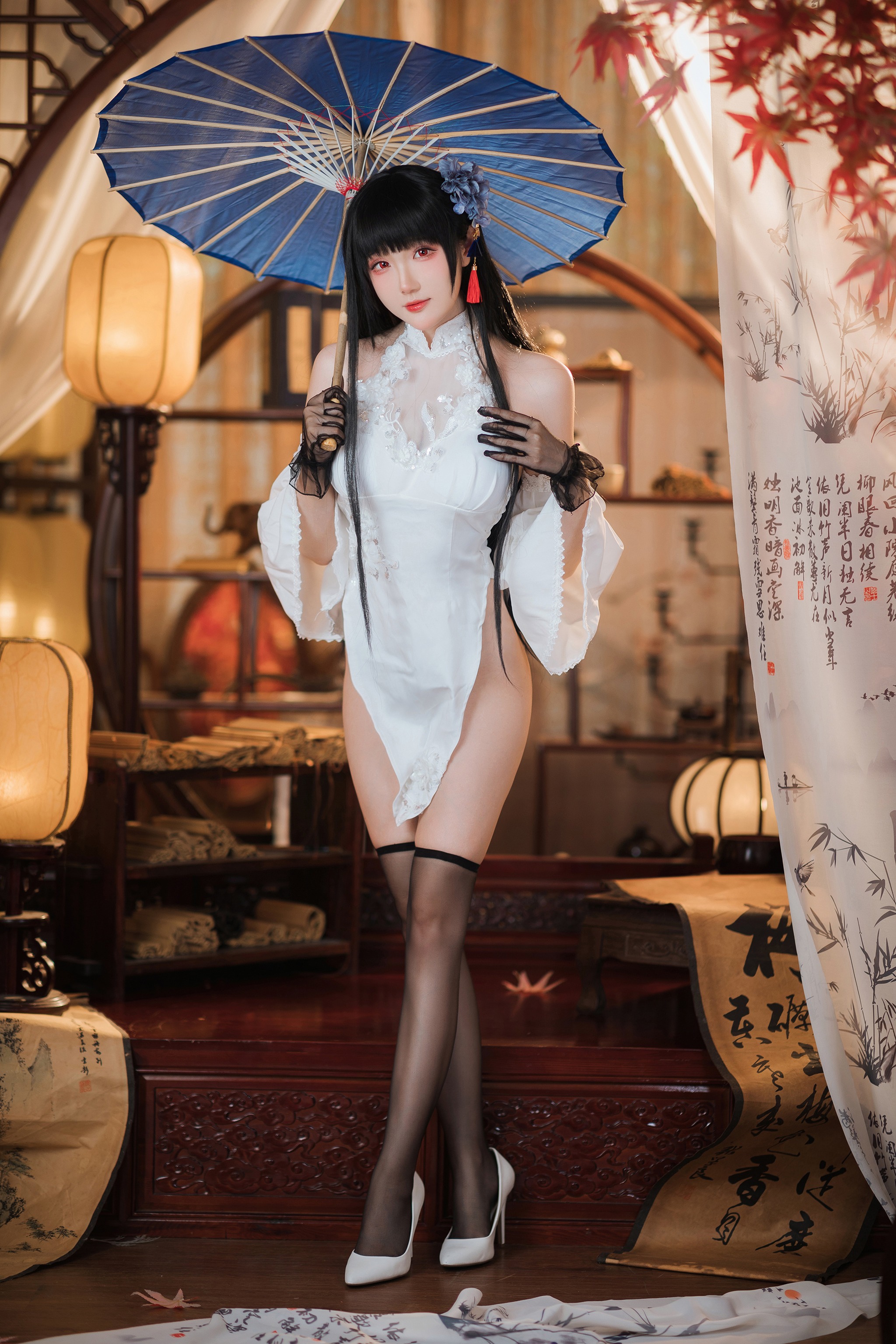 图片[1]-瓜希酱 – NO.081 逸仙改[20P]-XikXak